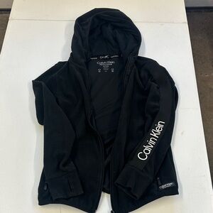 Calvin Klein Black Zip-Up Hoodie